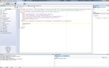 HTML editor Yugie screenshot