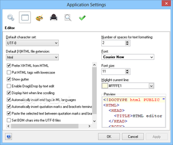 HTML editor Yugie screenshot 11