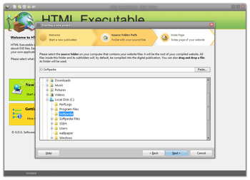 HTML Executable screenshot 2