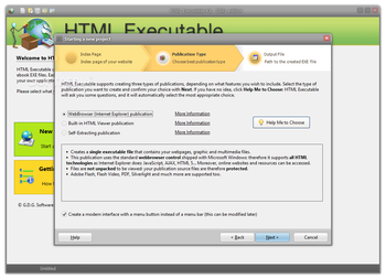 HTML Executable screenshot 4