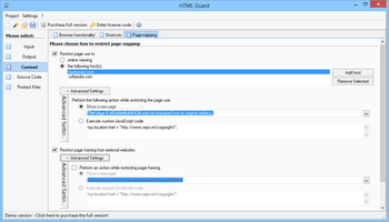 HTML Guard screenshot 5
