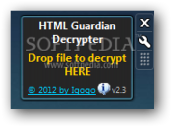 HTML Guardian Decrypter screenshot
