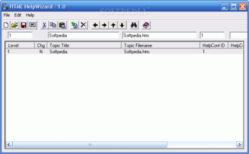 HTML HelpWizard screenshot