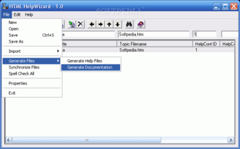 HTML HelpWizard screenshot 2