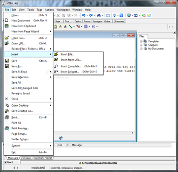 HTML-Kit screenshot 2