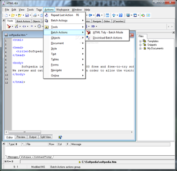 HTML-Kit screenshot 6