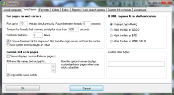 HTML Link Validator screenshot 4