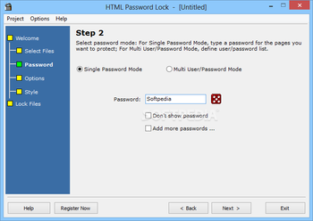 HTML Password Lock screenshot 4