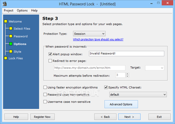 HTML Password Lock screenshot 5