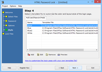 HTML Password Lock screenshot 7