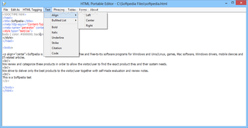 HTML Portable Editor screenshot 4