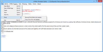 HTML Portable Editor screenshot 8