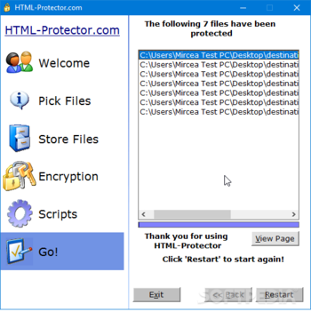 HTML-Protector screenshot 5