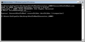 HTML to MAML Converter screenshot