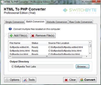 HTML To PHP Converter screenshot 2
