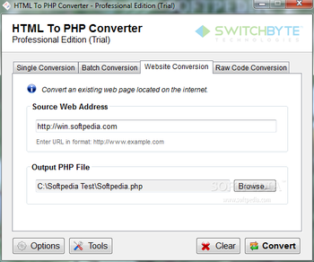 HTML To PHP Converter screenshot 3