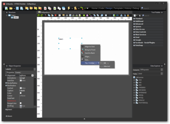 HTML5 Builder screenshot 2