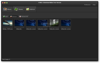 HTML5 Slideshow Maker screenshot