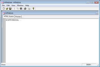 HTMLEdit screenshot