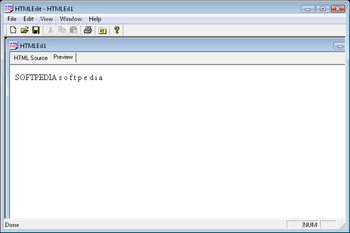 HTMLEdit screenshot 2