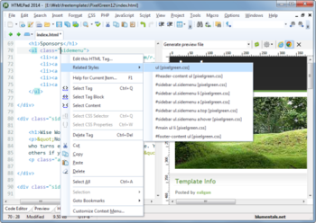 HTMLPad 2014 screenshot 4