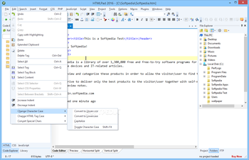 HTMLPad screenshot 4