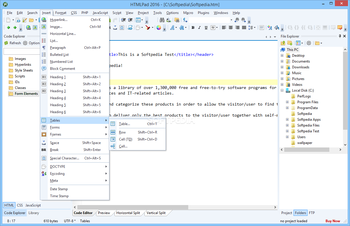 HTMLPad screenshot 6