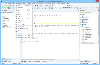 HTMLPad screenshot 7