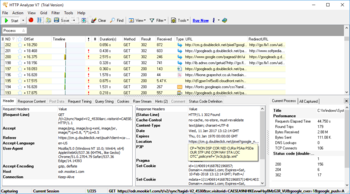 HTTP Analyzer screenshot