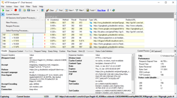 HTTP Analyzer screenshot 2