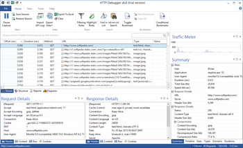 HTTP Debugger screenshot