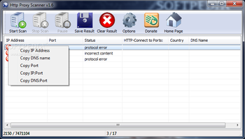 Http Proxy Scanner screenshot