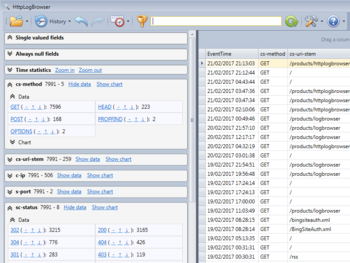 HttpLogBrowser screenshot 4