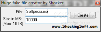 Huge Fake File Creator screenshot