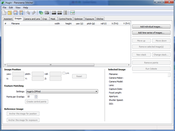 Hugin screenshot