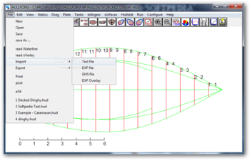 Hullform screenshot 2