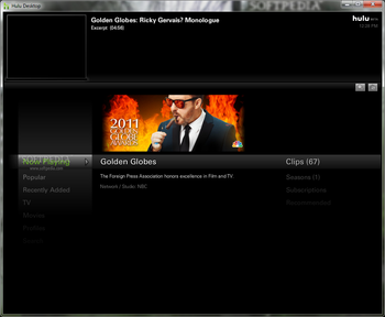 Hulu Desktop screenshot