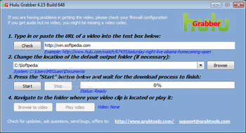 Hulu Grabber screenshot