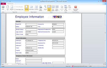 Human Resources Personnel Information Management screenshot 7