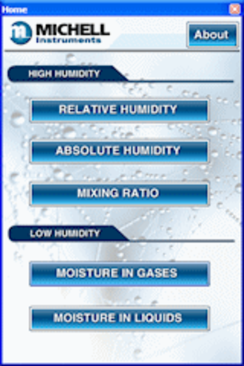 Humidity Calculator screenshot