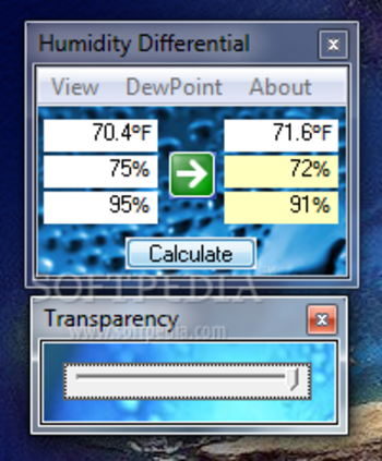 Humidity Differential screenshot 2