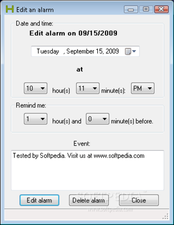 Hurdan Alarm screenshot 2