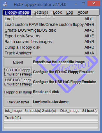HxCFloppyEmulator screenshot 2