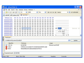 HxD Hex Editor screenshot