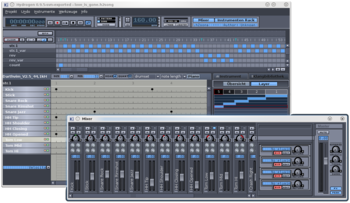 Hydrogen Drum Machine screenshot