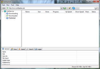 HyPeerlink screenshot