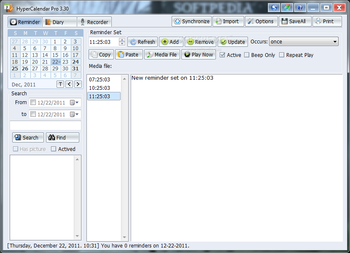 HyperCalendar Pro screenshot