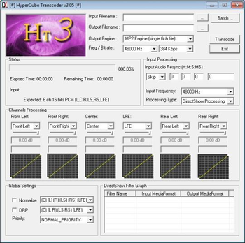 Hypercube Transcoder screenshot