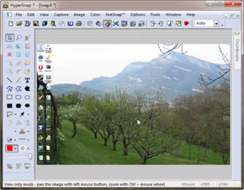 HyperSnap screenshot