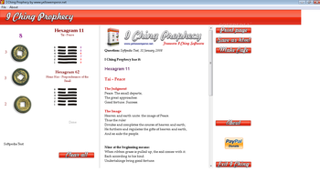 I Ching Prophecy screenshot 2